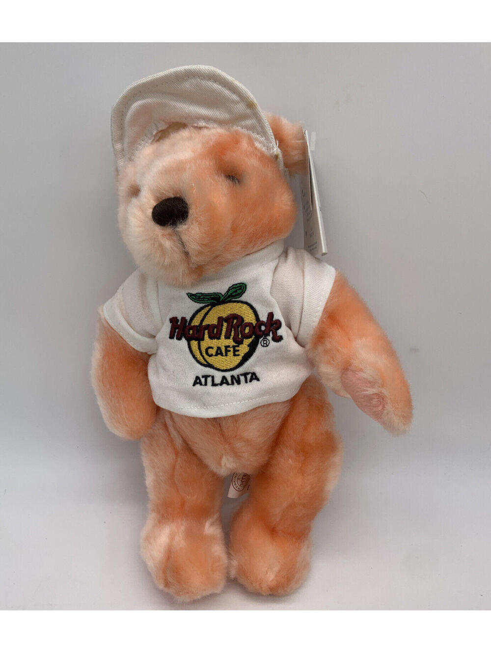 HARD ROCK CAFE ATLANTA PEACH CITY Numbered Herrington Teddy Bear W/Tag